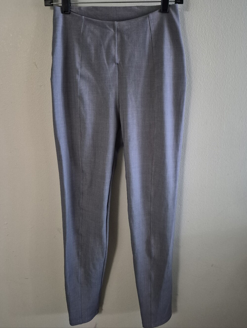 6) Lululemon Here to There High-Rise 7/8 Crosshatch Gray Pant